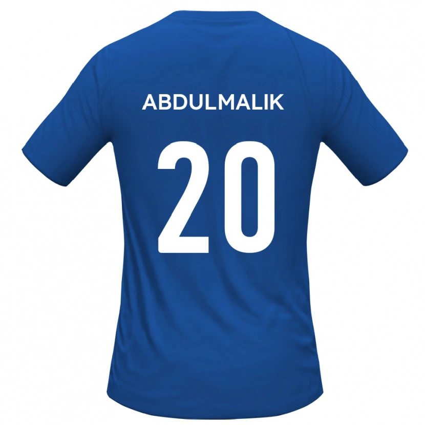 Danxen Hombre Camiseta Abdul Abdulmalik #20 Azul Celeste 2ª Equipación 2025/26 La Camisa