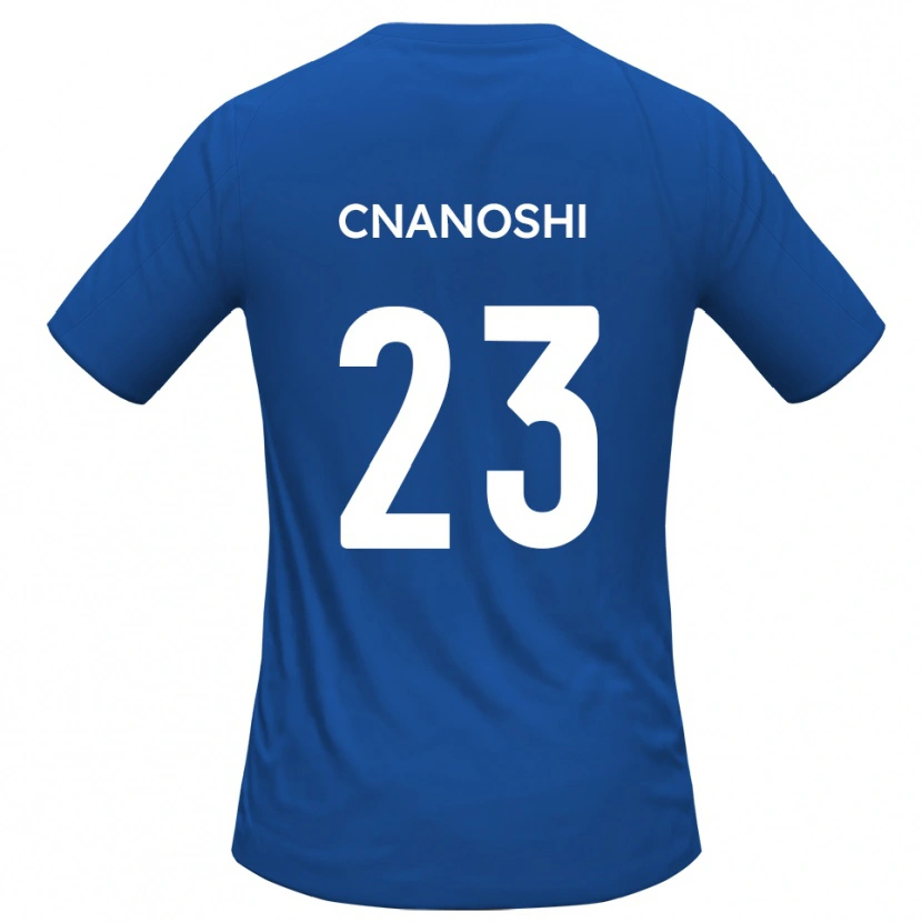 Danxen Hombre Camiseta Darius Cnanoshi #23 Azul Celeste 2ª Equipación 2025/26 La Camisa