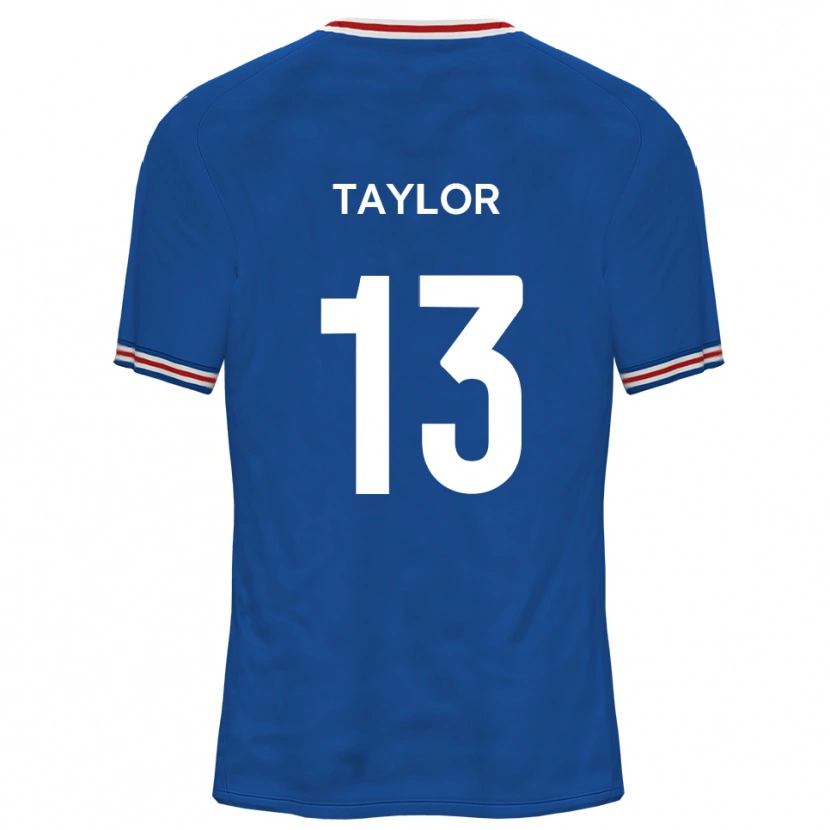Danxen Hombre Camiseta Sam Taylor #13 Azul Dodgers 2ª Equipación 2025/26 La Camisa