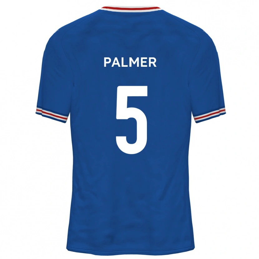 Danxen Hombre Camiseta Ashley Palmer #5 Azul Dodgers 2ª Equipación 2025/26 La Camisa