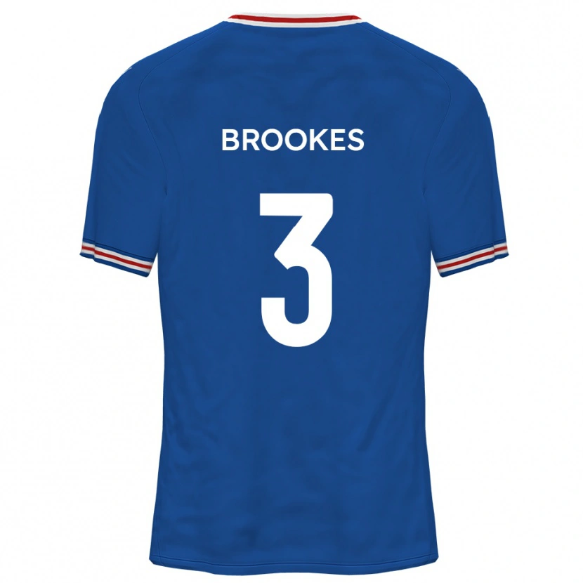 Danxen Hombre Camiseta Ben Brookes #3 Azul Dodgers 2ª Equipación 2025/26 La Camisa