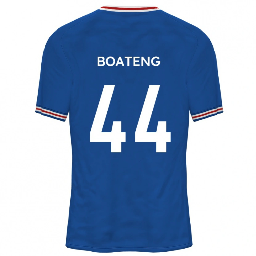 Danxen Hombre Camiseta Hiram Boateng #44 Azul Dodgers 2ª Equipación 2025/26 La Camisa