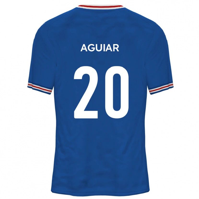 Danxen Hombre Camiseta Ricky Aguiar #20 Azul Dodgers 2ª Equipación 2025/26 La Camisa