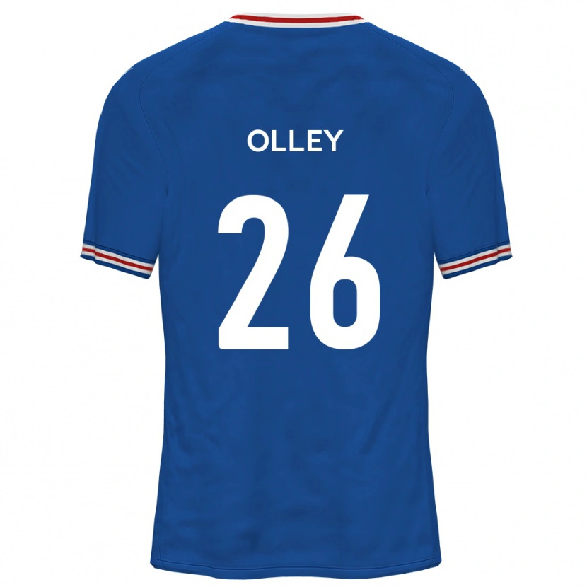 Danxen Hombre Camiseta Greg Olley #26 Azul Dodgers 2ª Equipación 2025/26 La Camisa