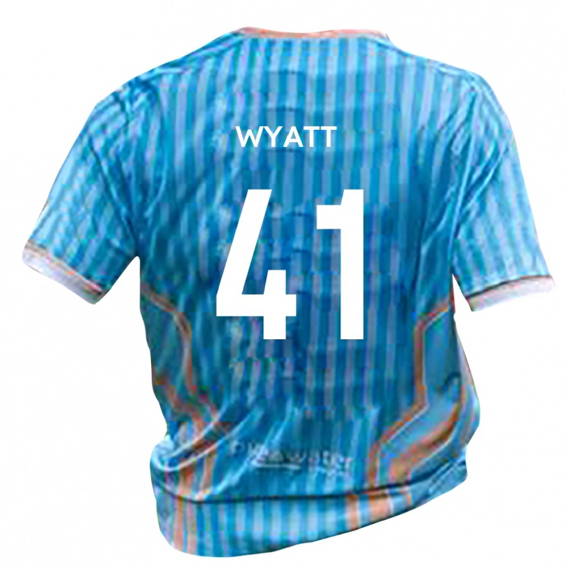 Danxen Hombre Camiseta Reuben Wyatt #41 Negro Oro 2ª Equipación 2025/26 La Camisa