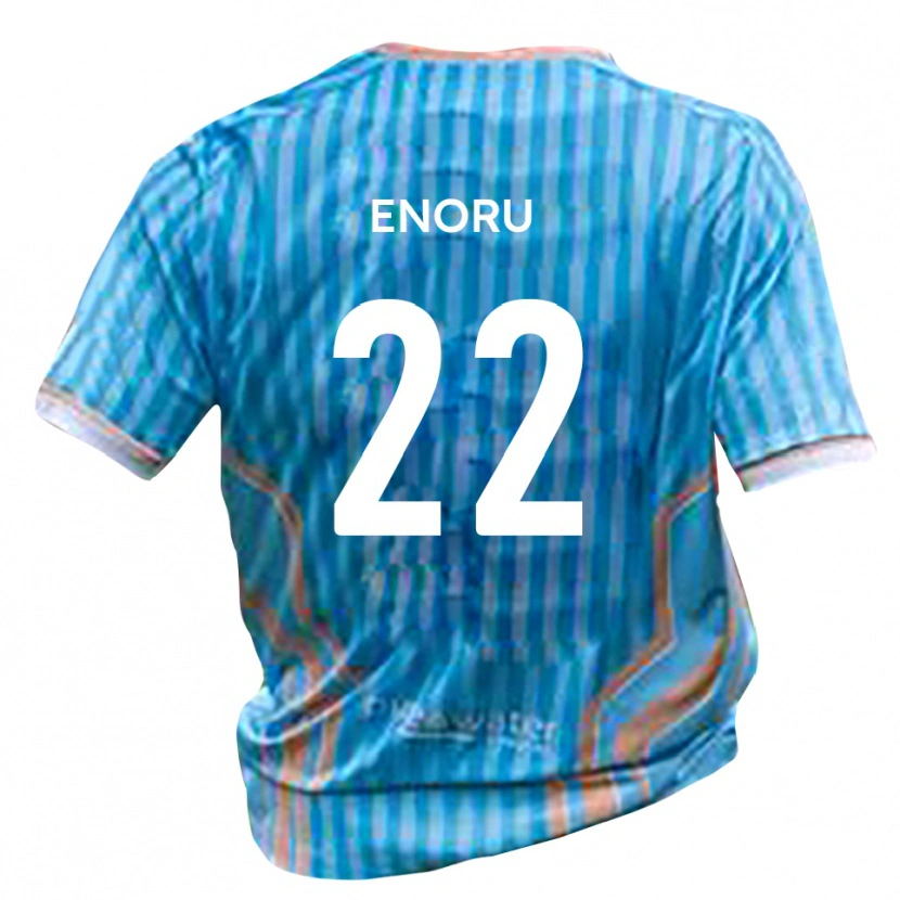 Danxen Hombre Camiseta Beck-Ray Enoru #22 Negro Oro 2ª Equipación 2025/26 La Camisa