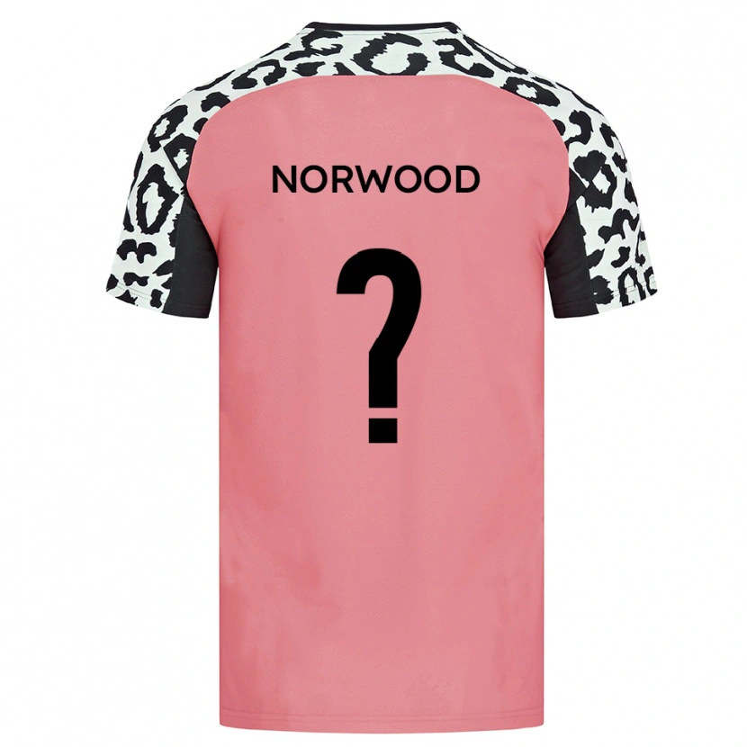 Danxen Hombre Camiseta Bea Norwood #0 Rosa Negro 2ª Equipación 2025/26 La Camisa