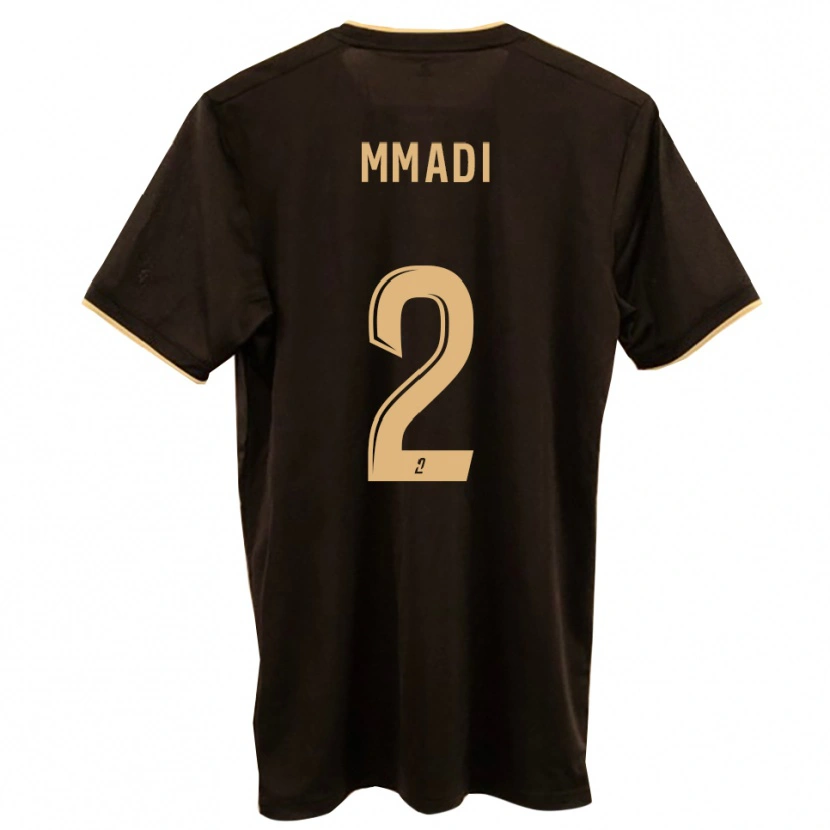 Danxen Hombre Camiseta Rouchidy Mmadi #2 Azul Rojo 2ª Equipación 2025/26 La Camisa