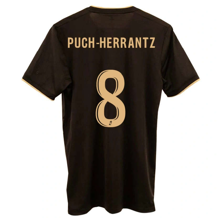 Danxen Hombre Camiseta Mehdi Puch-Herrantz #8 Azul Rojo 2ª Equipación 2025/26 La Camisa