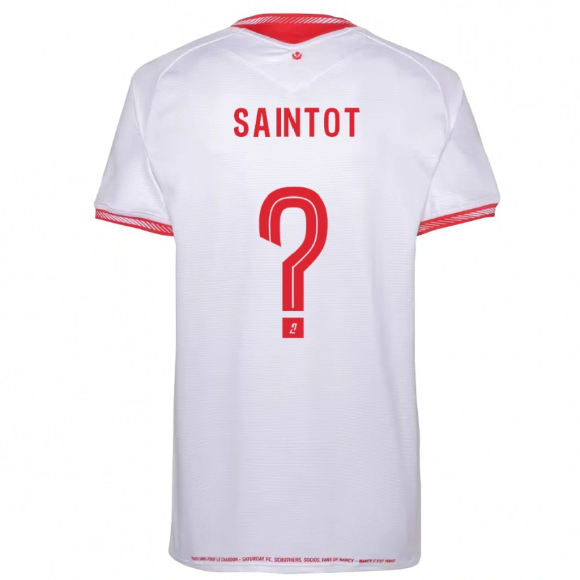 Danxen Hombre Camiseta Léane Saintot #0 Negro Rojo 2ª Equipación 2025/26 La Camisa