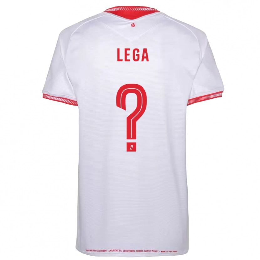 Danxen Hombre Camiseta Valentine Lega #0 Negro Rojo 2ª Equipación 2025/26 La Camisa