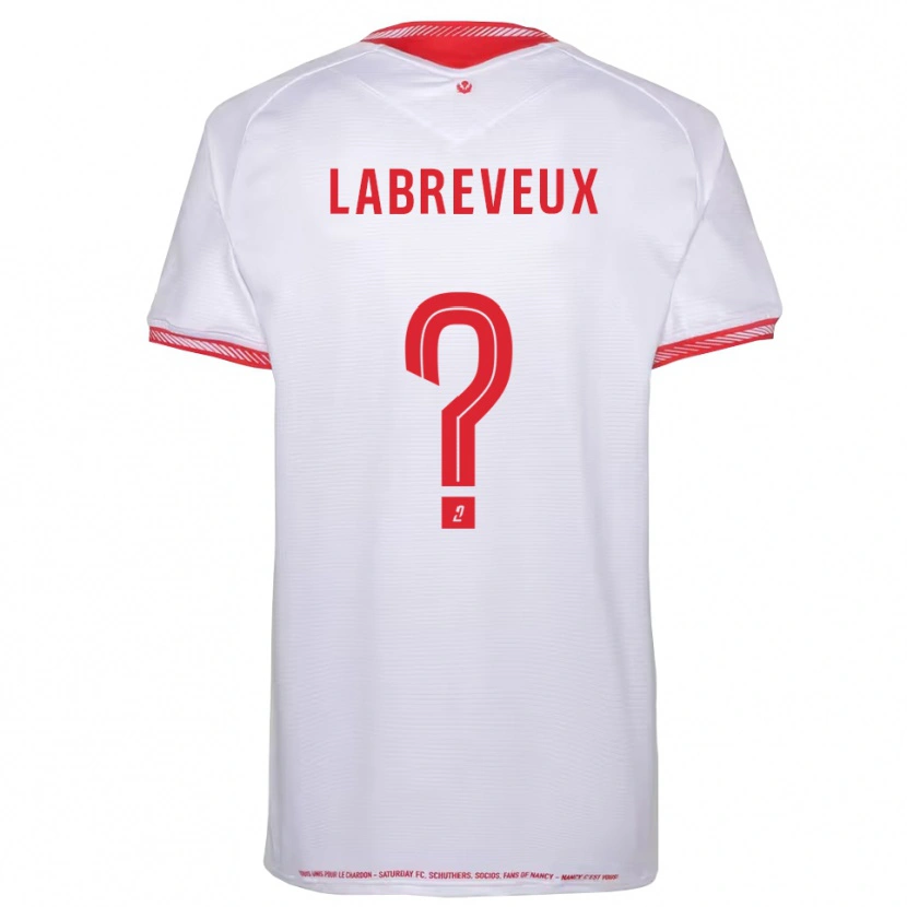Danxen Hombre Camiseta Océane Labreveux #0 Negro Rojo 2ª Equipación 2025/26 La Camisa