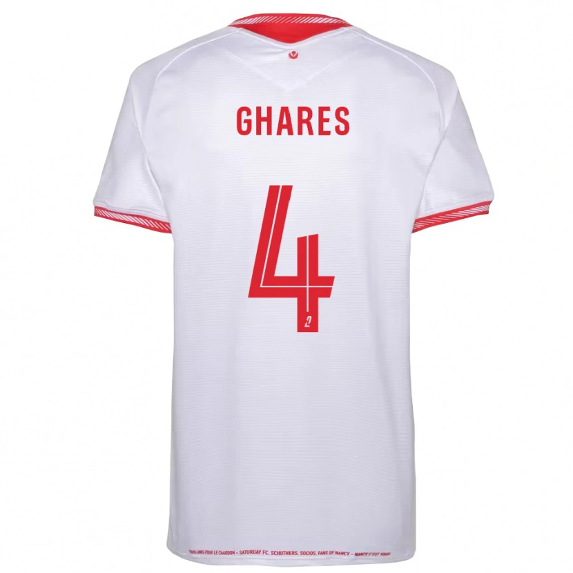 Danxen Hombre Camiseta Haïssam Ghares #4 Negro Rojo 2ª Equipación 2025/26 La Camisa