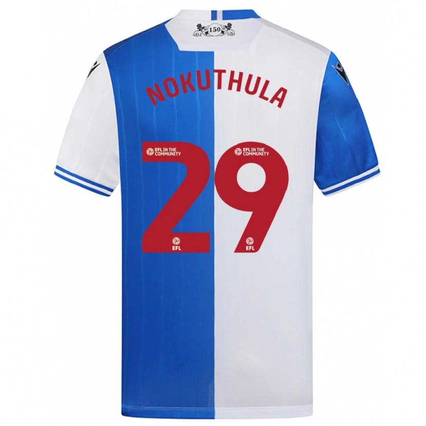 Danxen Mujer Camiseta Faith Nokuthula #29 Azul Blanco 1ª Equipación 2025/26 La Camisa
