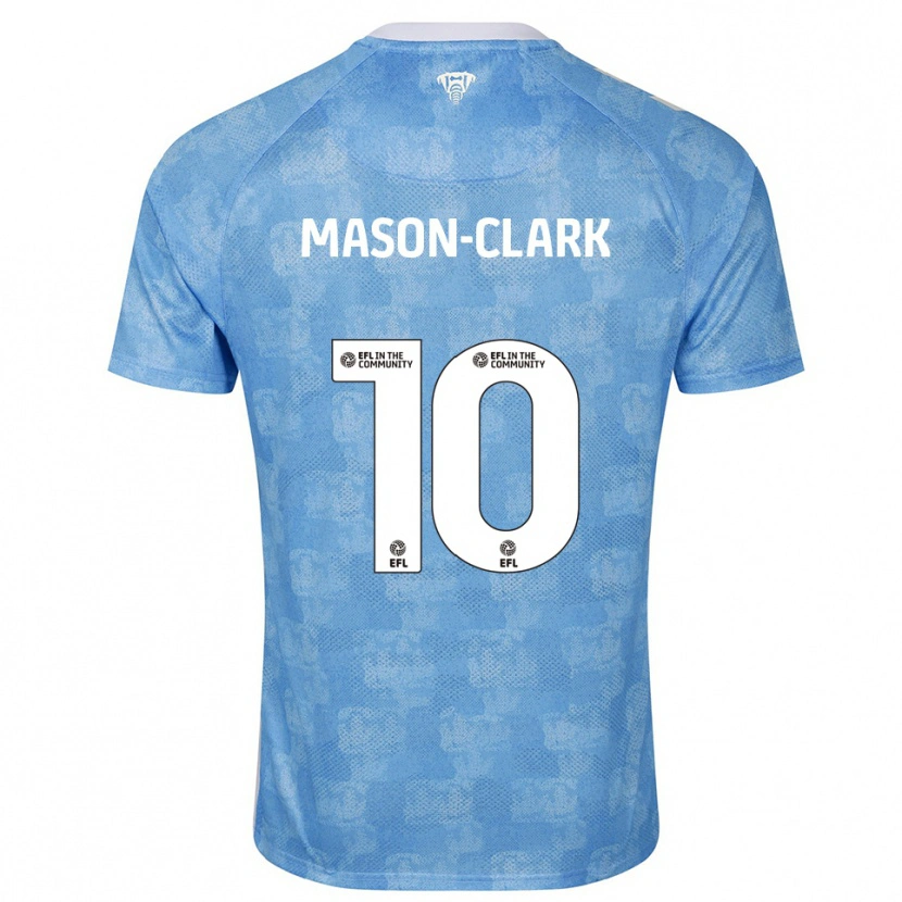Danxen Mujer Camiseta Ephron Mason-Clark #10 Azul Celeste Blanco 1ª Equipación 2025/26 La Camisa
