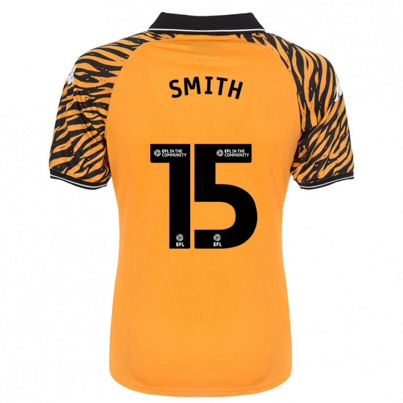 Danxen Mujer Camiseta Suey Smith #15 Naranja Negro 1ª Equipación 2025/26 La Camisa