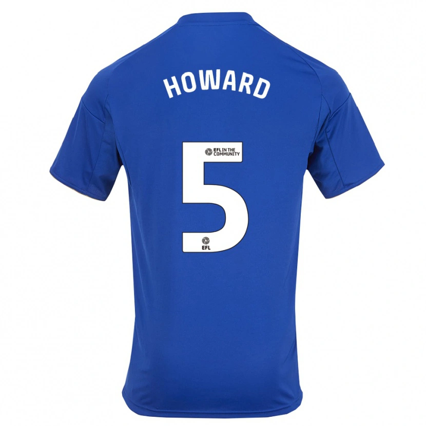 Danxen Mujer Camiseta Sophie Howard #5 Azul Oro 1ª Equipación 2025/26 La Camisa