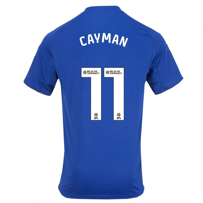 Danxen Mujer Camiseta Janice Cayman #11 Azul Oro 1ª Equipación 2025/26 La Camisa