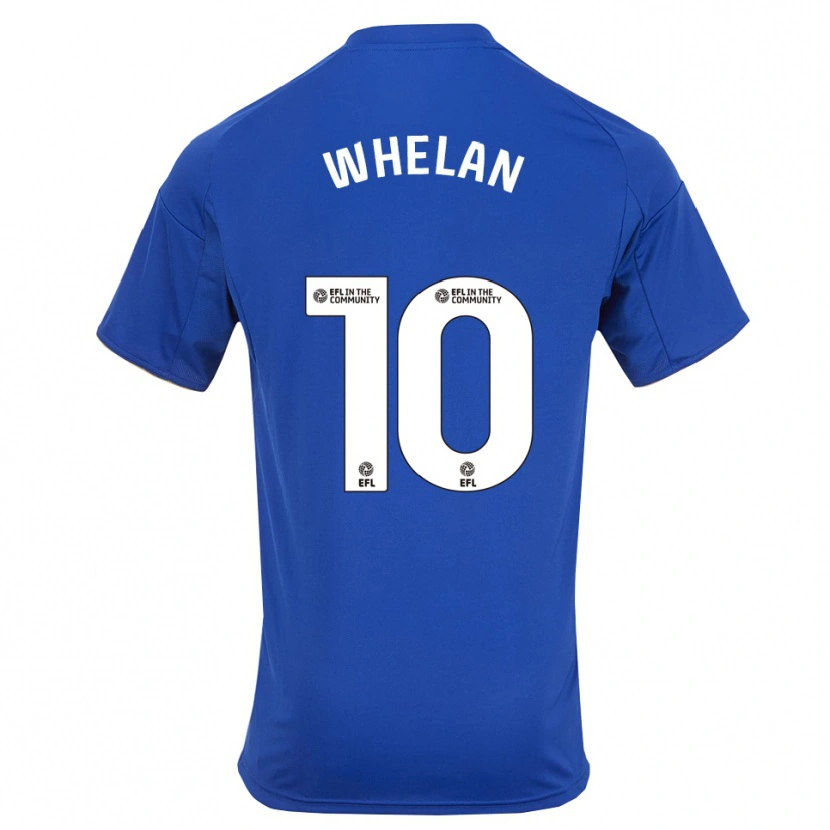 Danxen Mujer Camiseta Aileen Whelan #10 Azul Oro 1ª Equipación 2025/26 La Camisa