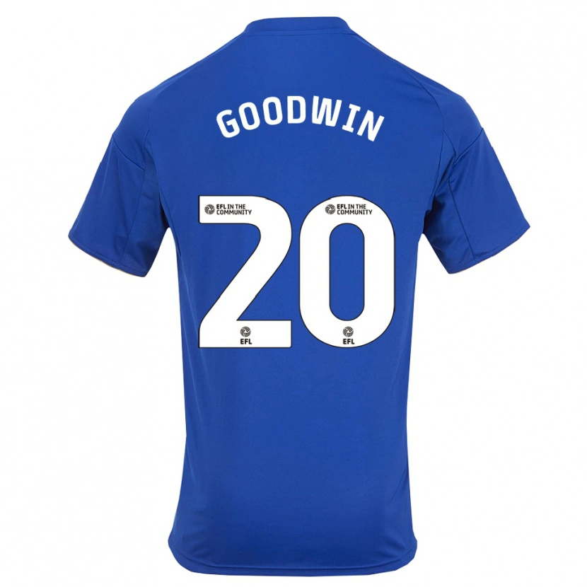 Danxen Mujer Camiseta Missy Goodwin #20 Azul Oro 1ª Equipación 2025/26 La Camisa