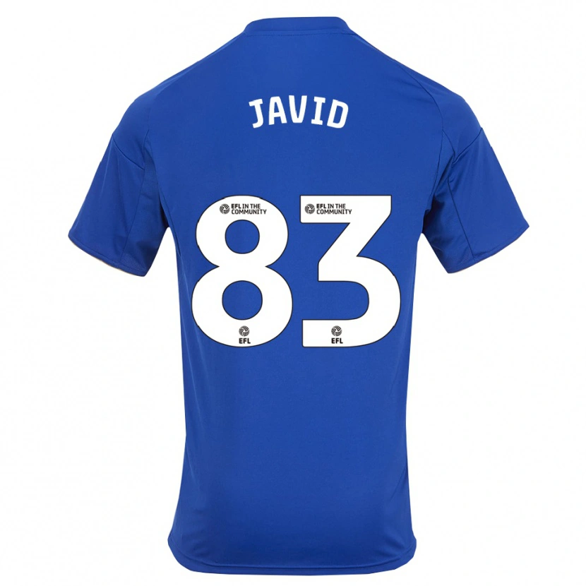 Danxen Mujer Camiseta Abdullah Javid #83 Azul Oro 1ª Equipación 2025/26 La Camisa