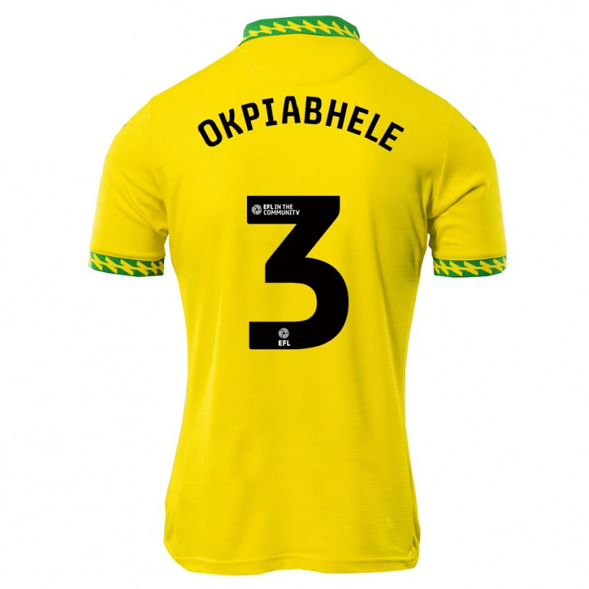 Danxen Mujer Camiseta Oser Okpiabhele #3 Blanco Verde 1ª Equipación 2025/26 La Camisa