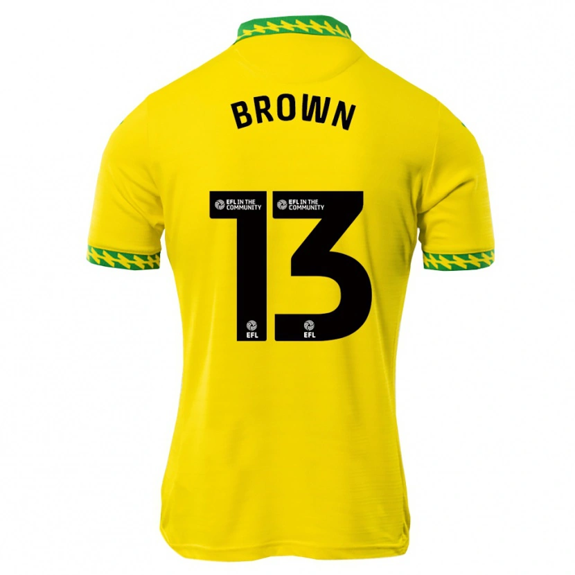 Danxen Mujer Camiseta Mason Brown #13 Blanco Verde 1ª Equipación 2025/26 La Camisa