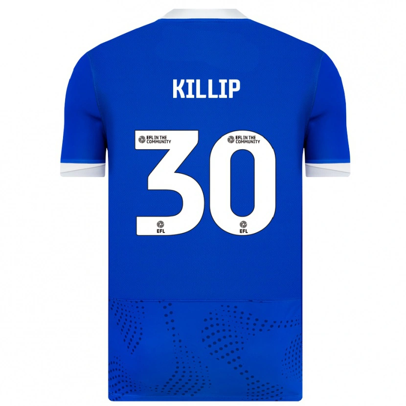 Danxen Mujer Camiseta Ben Killip #30 Azul Blanco 1ª Equipación 2025/26 La Camisa
