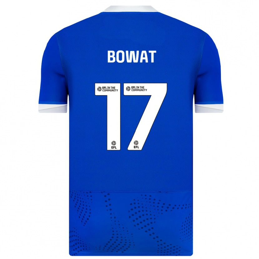 Danxen Mujer Camiseta Ibane Bowat #17 Azul Blanco 1ª Equipación 2025/26 La Camisa