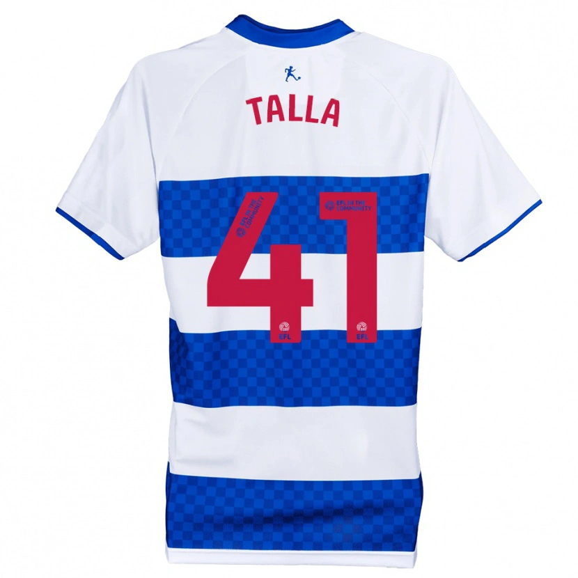 Danxen Mujer Camiseta Lorent Talla #41 Azul Blanco 1ª Equipación 2025/26 La Camisa