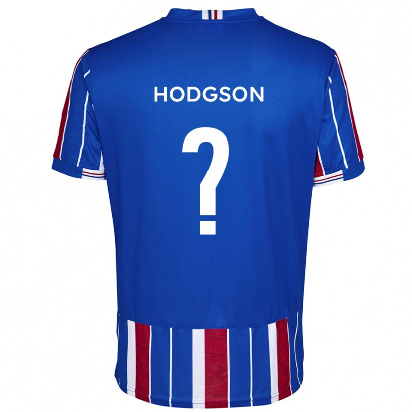 Danxen Mujer Camiseta Jamie Hodgson #0 Azul Rojo Blanco 1ª Equipación 2025/26 La Camisa