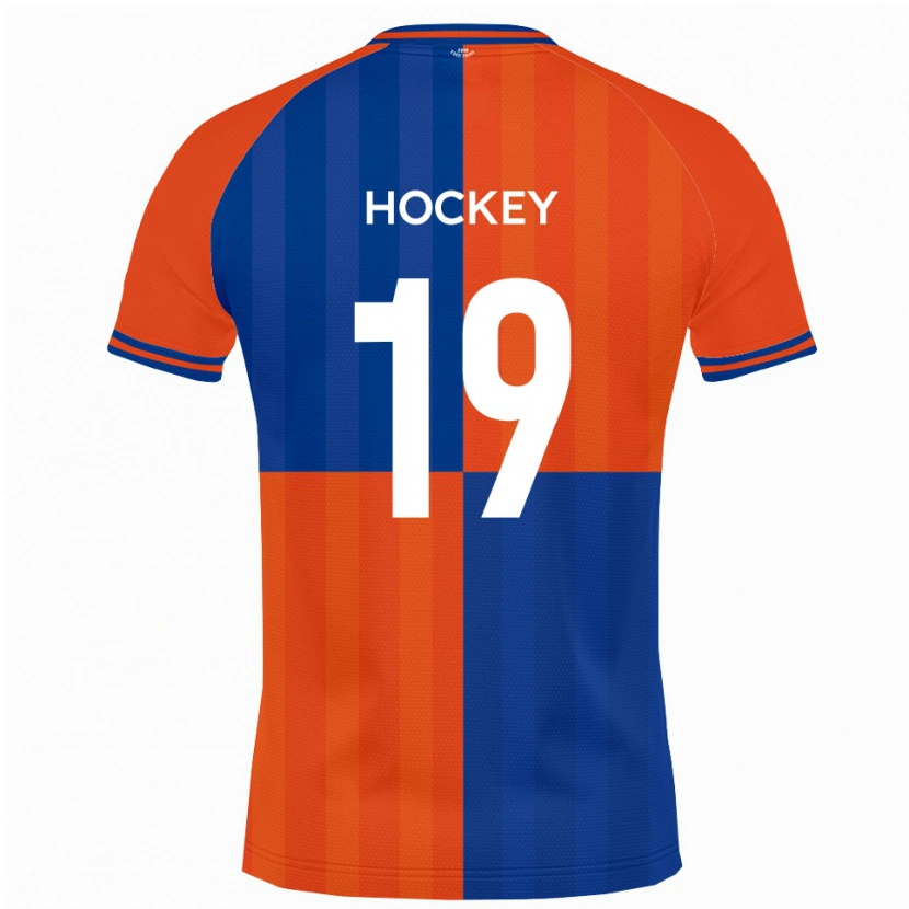 Danxen Mujer Camiseta Freddie Hockey #19 Naranja Azul Real 1ª Equipación 2025/26 La Camisa