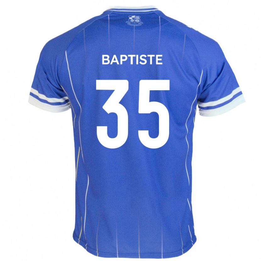 Danxen Mujer Camiseta Dante Baptiste #35 Azul Real 1ª Equipación 2025/26 La Camisa