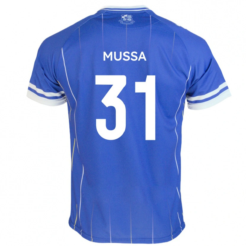 Danxen Mujer Camiseta Omar Mussa #31 Azul Real 1ª Equipación 2025/26 La Camisa