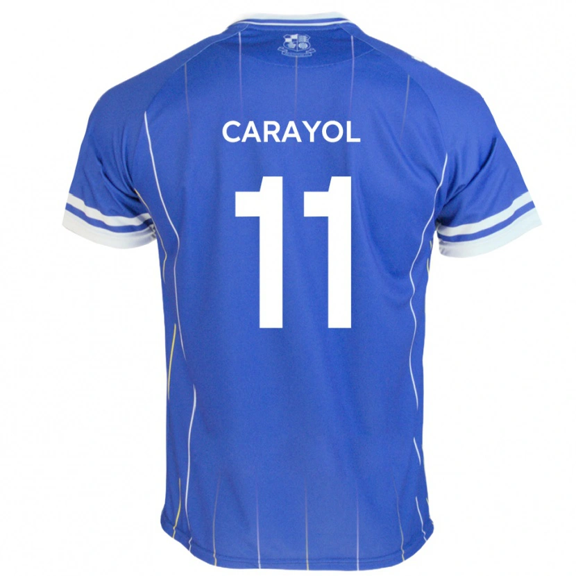 Danxen Mujer Camiseta Mustapha Carayol #11 Azul Real 1ª Equipación 2025/26 La Camisa