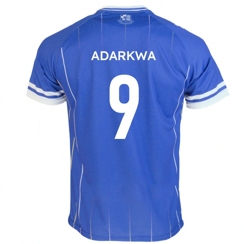 Danxen Mujer Camiseta Sean Adarkwa #9 Azul Real 1ª Equipación 2025/26 La Camisa