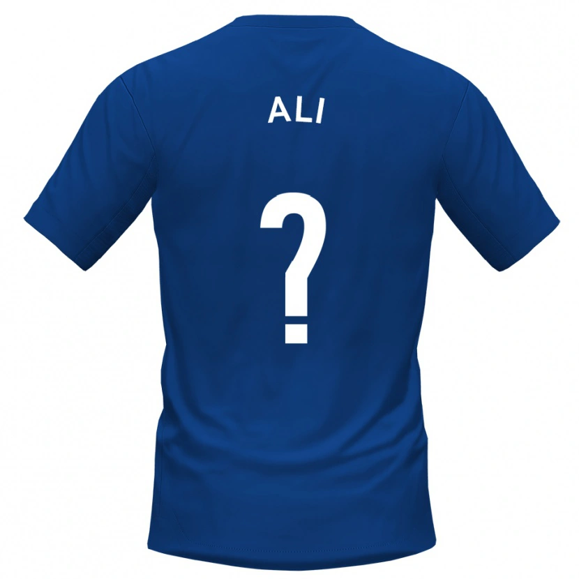 Danxen Mujer Camiseta Kameron Ali #0 Azul Blanco 1ª Equipación 2025/26 La Camisa