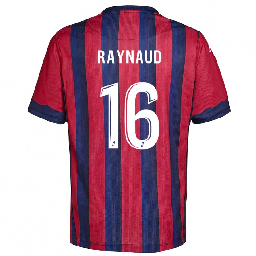 Danxen Mujer Camiseta Joan Raynaud #16 Borgoña Azul Marino 1ª Equipación 2025/26 La Camisa
