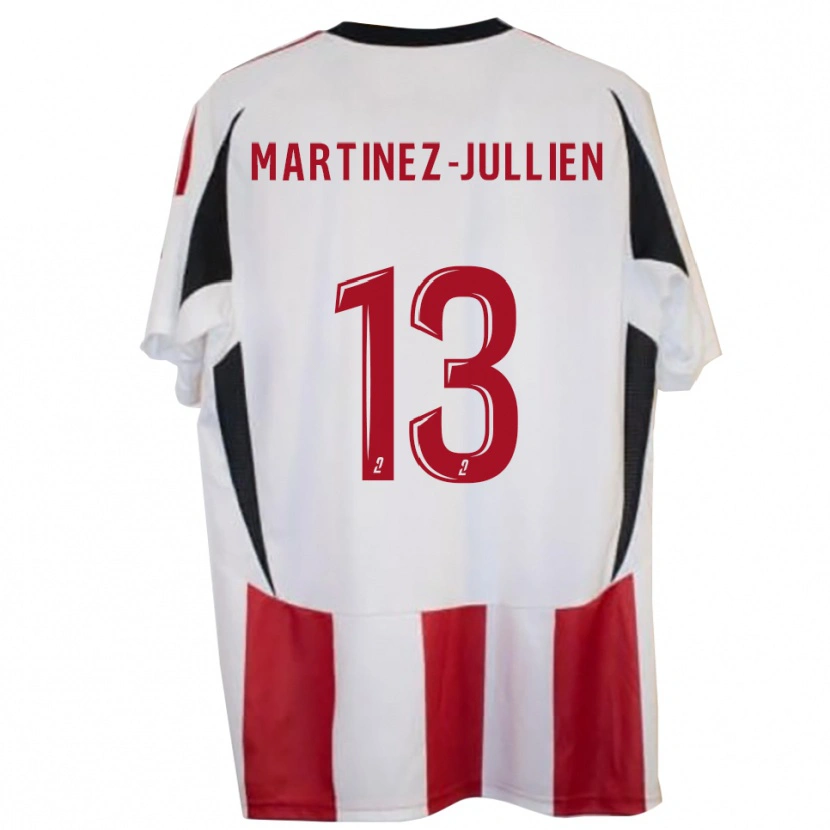 Danxen Mujer Camiseta Owen Martinez-Jullien #13 Rojo Azul 1ª Equipación 2025/26 La Camisa