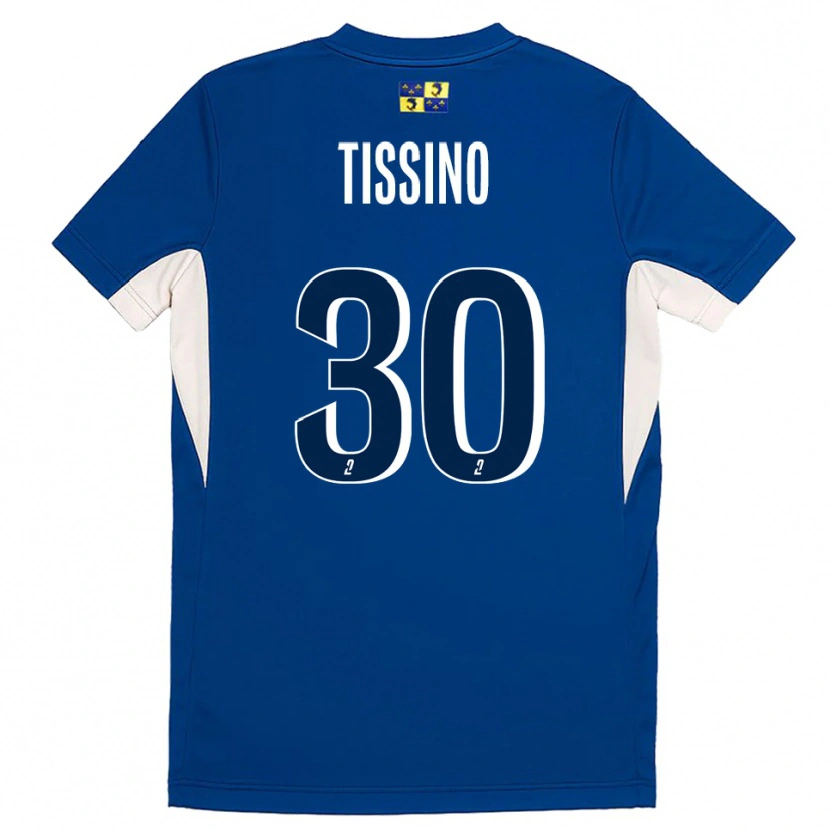 Danxen Mujer Camiseta Julie Tissino #30 Azul Azul Marino 1ª Equipación 2025/26 La Camisa