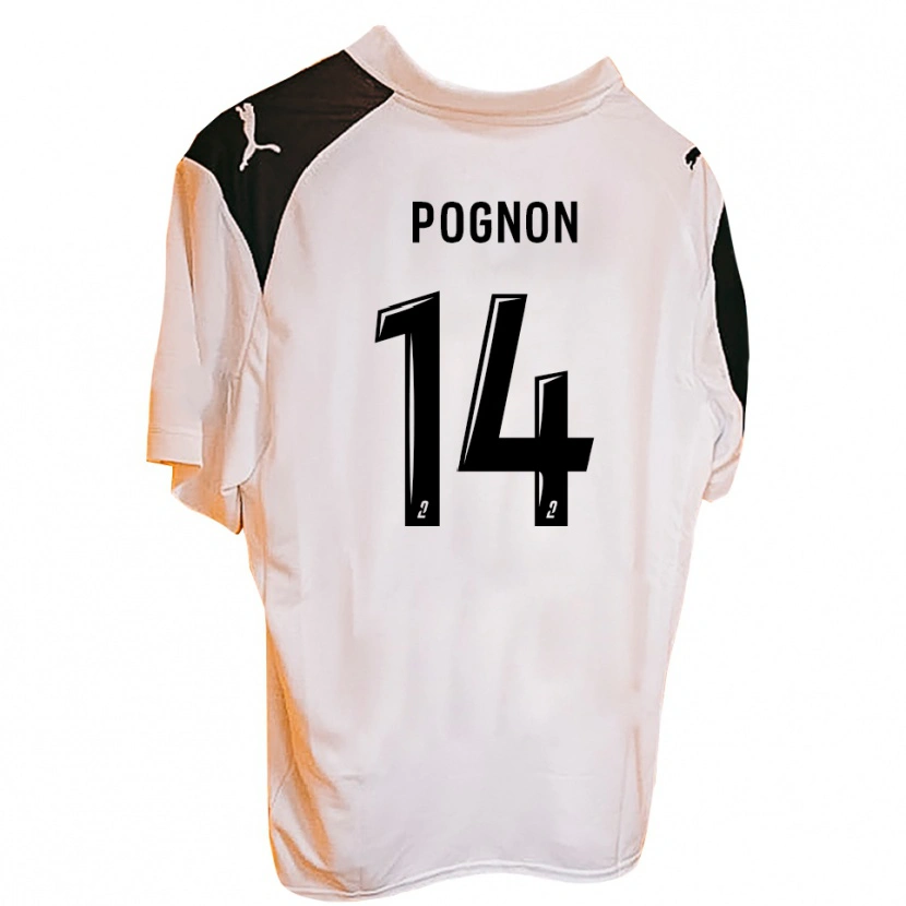 Danxen Mujer Camiseta Ange Pognon #14 Naranja Negro 1ª Equipación 2025/26 La Camisa