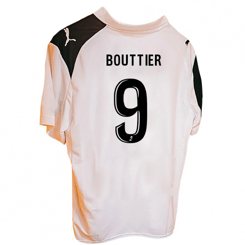 Danxen Mujer Camiseta Evan Bouttier #9 Naranja Negro 1ª Equipación 2025/26 La Camisa