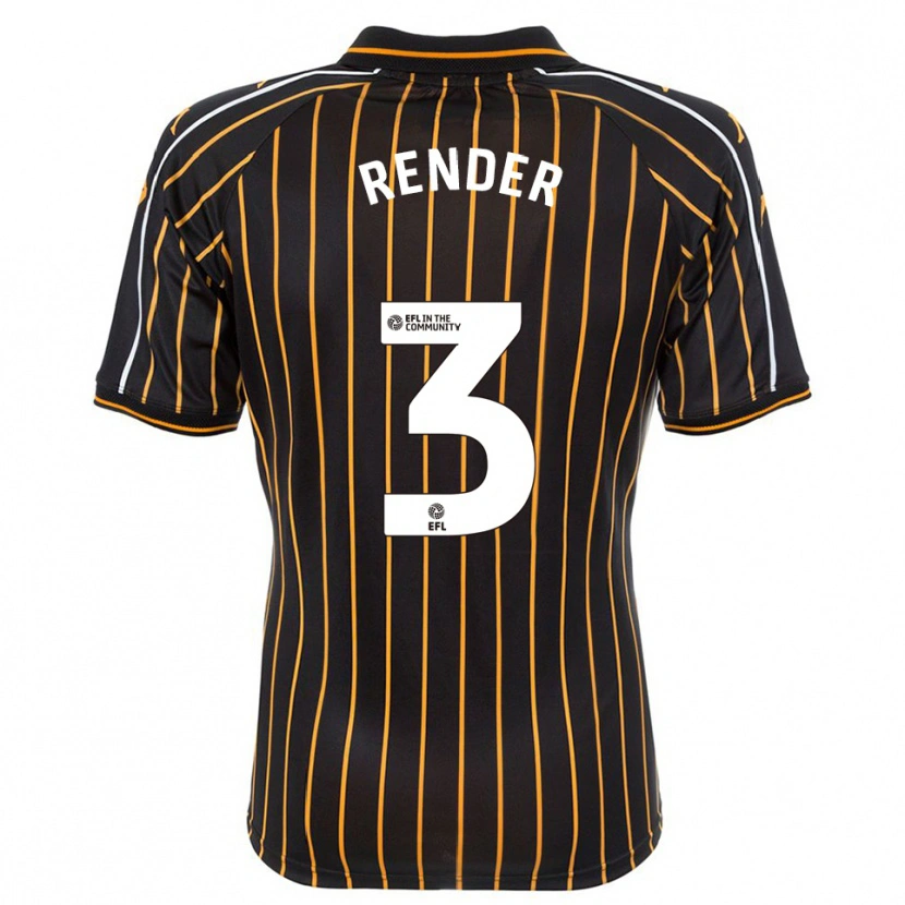 Danxen Mujer Camiseta Meg Render #3 Blanco Negro 2ª Equipación 2025/26 La Camisa