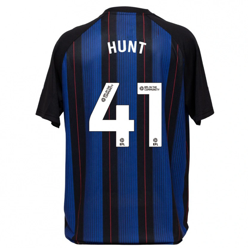 Danxen Mujer Camiseta Harley Hunt #41 Azul Negro 2ª Equipación 2025/26 La Camisa