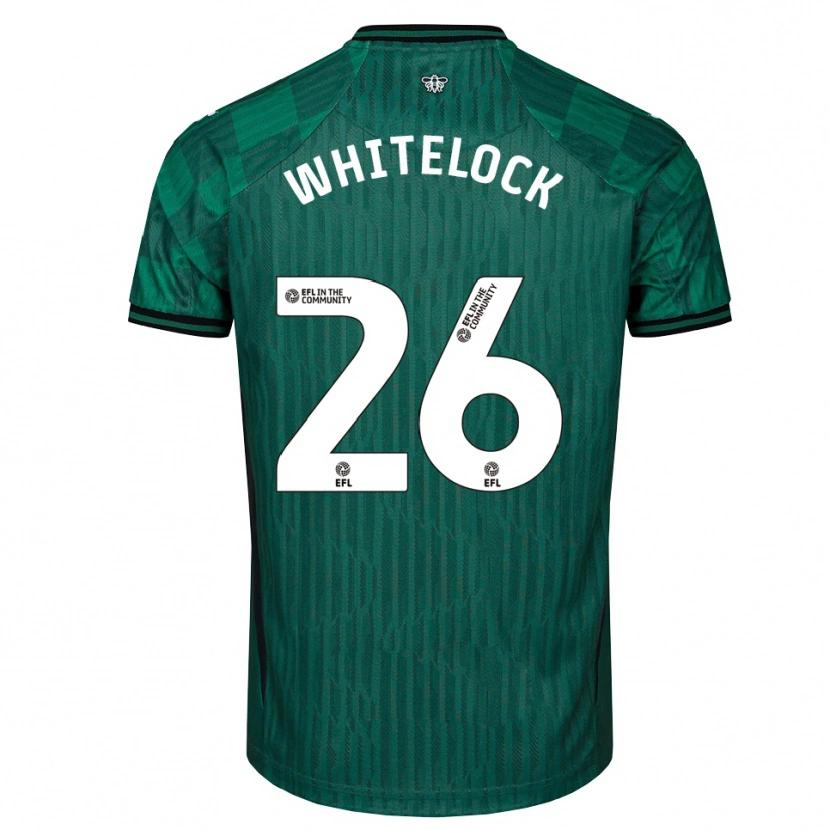 Danxen Mujer Camiseta Lily Whitelock #26 Verde Negro 2ª Equipación 2025/26 La Camisa