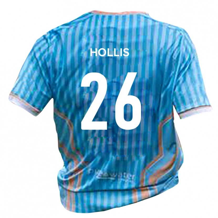 Danxen Mujer Camiseta Haydn Hollis #26 Negro Oro 2ª Equipación 2025/26 La Camisa