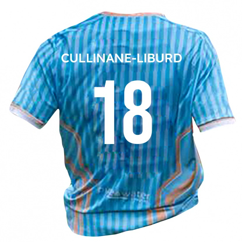 Danxen Mujer Camiseta Jordan Cullinane-Liburd #18 Negro Oro 2ª Equipación 2025/26 La Camisa