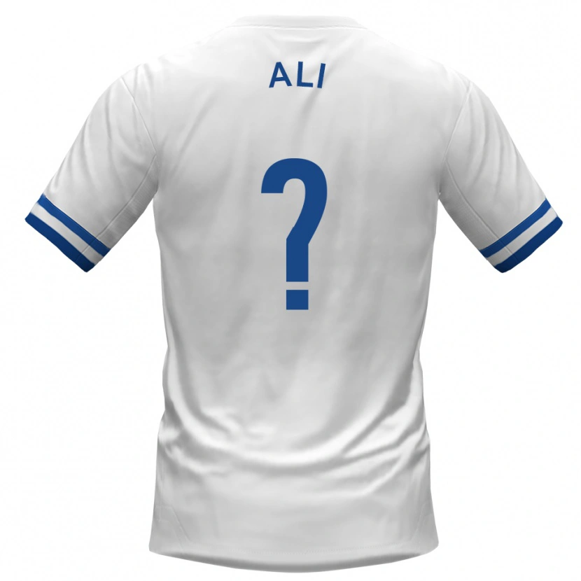 Danxen Mujer Camiseta Kameron Ali #0 Blanco Azul 2ª Equipación 2025/26 La Camisa