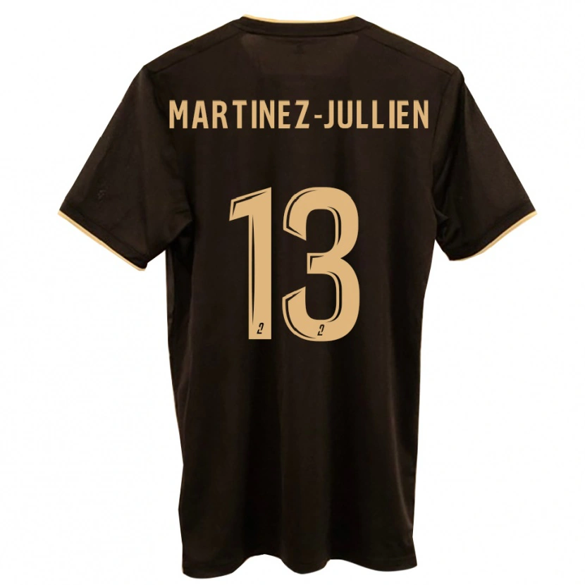 Danxen Mujer Camiseta Owen Martinez-Jullien #13 Azul Rojo 2ª Equipación 2025/26 La Camisa