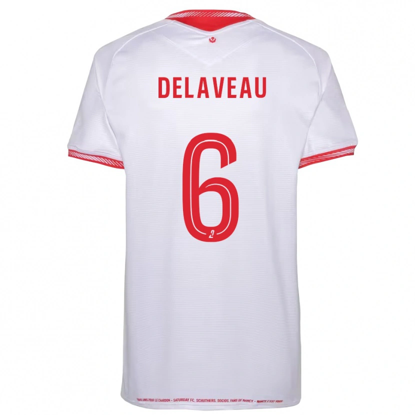 Danxen Mujer Camiseta Yanis Delaveau #6 Negro Rojo 2ª Equipación 2025/26 La Camisa
